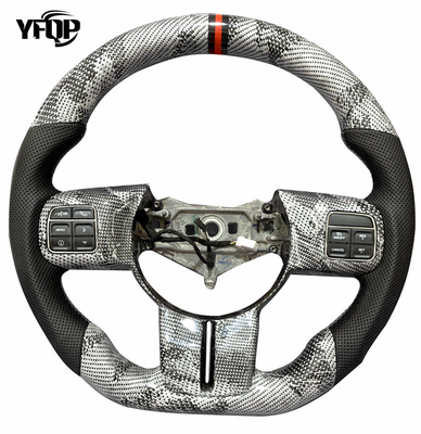 Sports For Jeep Wrangler Steering Wheel Carbon Fiber Led Carbon Fiber Leather Steering Wheel