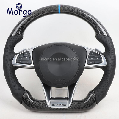 Custom Sports For Benz W205 W117 W204 W216 W217 W218 W222 W253 W257 C63 GLE Carbon Fiber Steering Wheel Can Customized