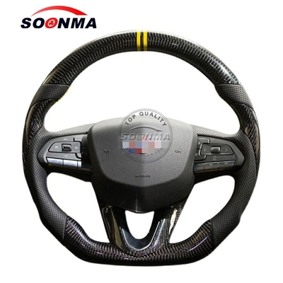 Accept New Real Custom Multifunction Carbon Fiber Steering Wheel Fit For Cadillac Ats Cts-v Xts Soonma