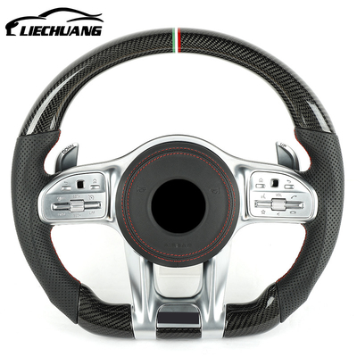 Refit for benz e class model e260 e200 e300 e320 e350 E43 E63 E63S old to new AM G carbon fiber steering wheel
