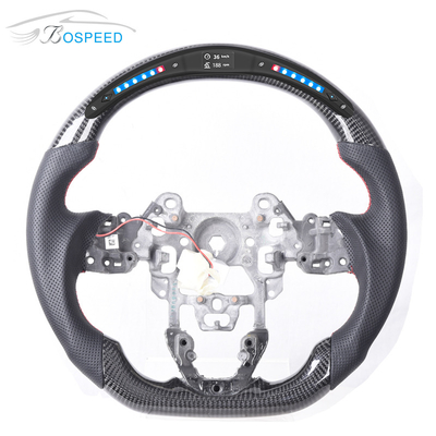 2021New Carbon Fiber LED Display Real Carbon Fiber Steering Wheel For Mazda